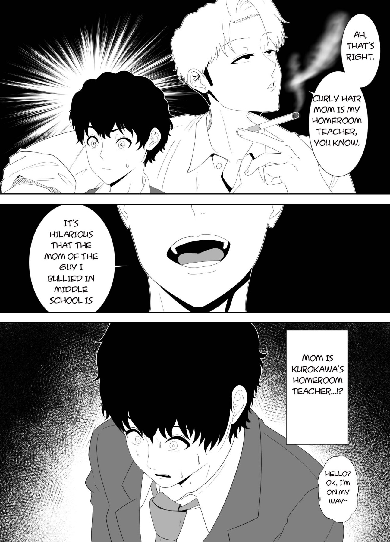 Hentai Manga Comic-Fallen mother after school-Read-12